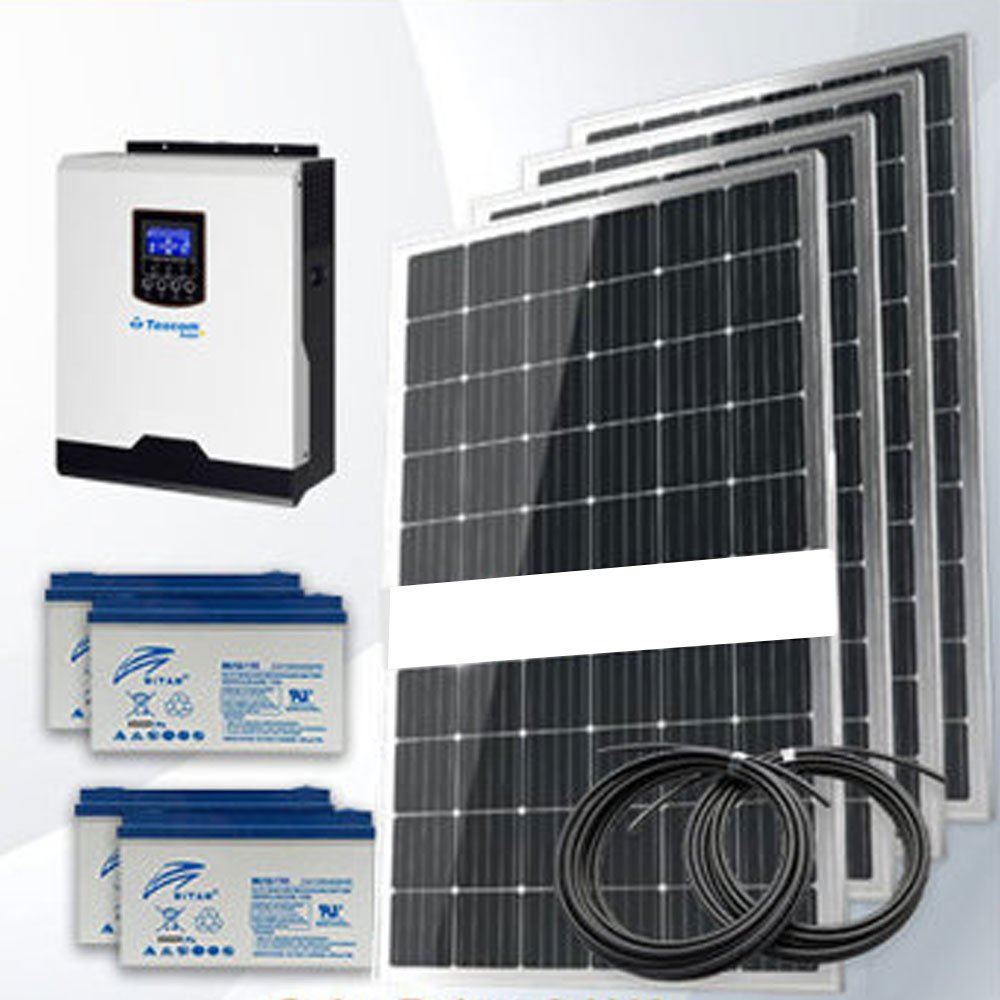 6.2 kW Hibrit Güneş Enerjisi Sistemi – Lityum Akülü (Kurulum Dahil)